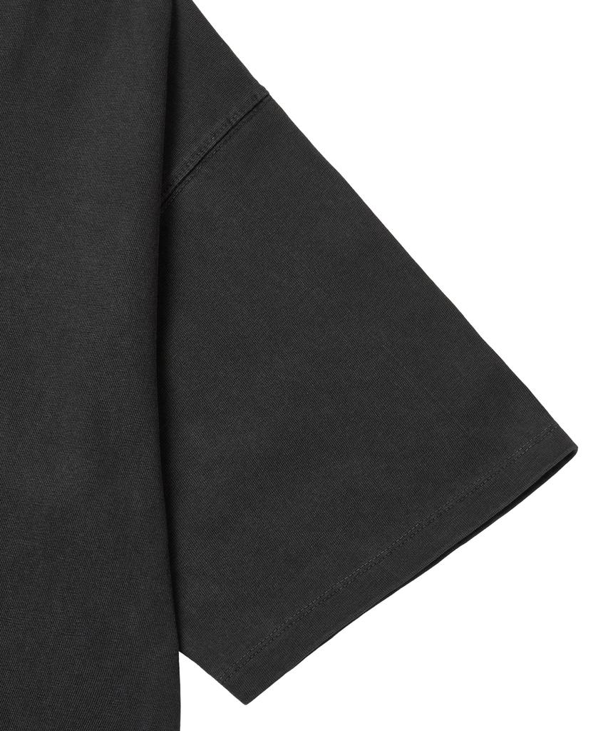 Masateu P. Flapping Short Sleeve _ Dark Gray