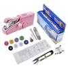 Portable Handheld Sewing Machine Mini Stitch Sew Needlework Cordless Clothes Fabrics Electric Sewing Machine With Kit Accessorie