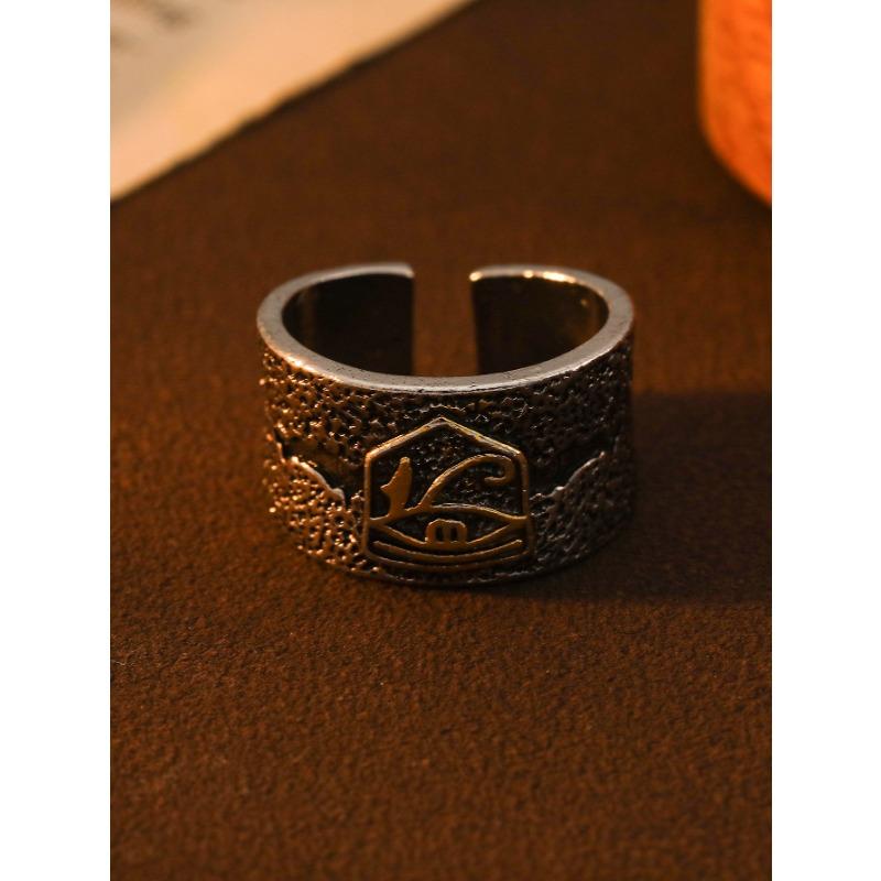 The Beast Head Demon Eye Ring Is A Two-colorPowerful and Funny Ring with An Adjustable Opening