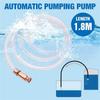 NEW-Multifunctional Liquid Siphon, Gas Siphon Hose Pump For Fuel Water Transfer, Self Priming Hose (2.5M)
