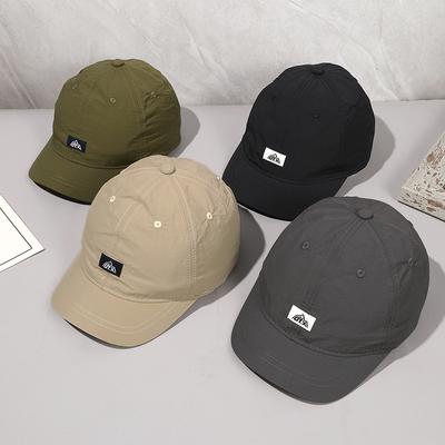 American Retro Short Brim Cap Male Summer Quick Drying Outdoor Sports Shade Thin Short Brim Baseball Cap