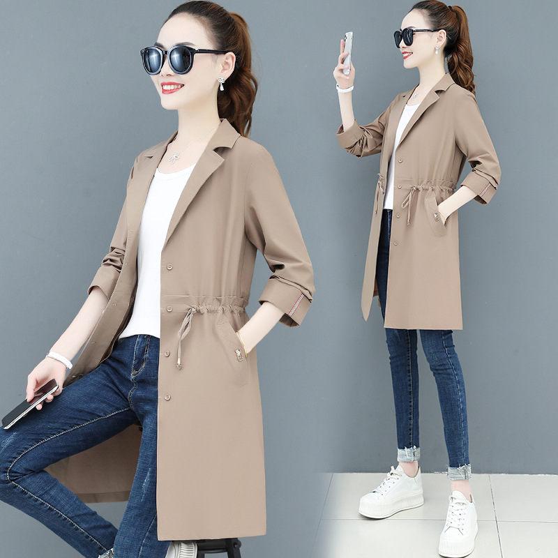 Windbreaker Damen Slim All Match Jacke Herbst Frühling Kapuzenjacke Damen Reißverschlussmantel Unifarbene Oberteile Futter