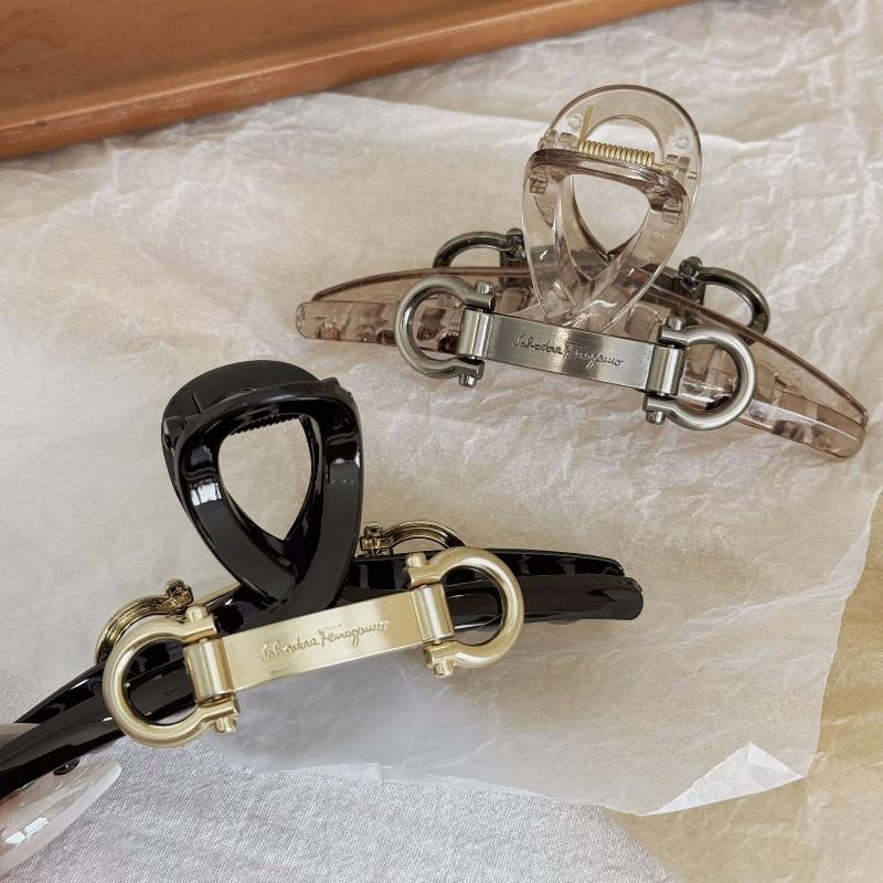 Modne spinki do włosów z literami dla kobiet dziewcząt klamry Korea geometryczne kraby do włosów wsuwki nakrycia głowy akcesoria do włosów