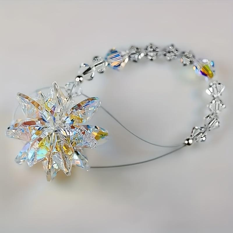 1 Pezzo Suncatcher in Vetro Scintillante Stella di Cristallo Ornamento da Appendere per Finestra e Ufficio - Regalo Ideale per Anniversario per Lei/Lui