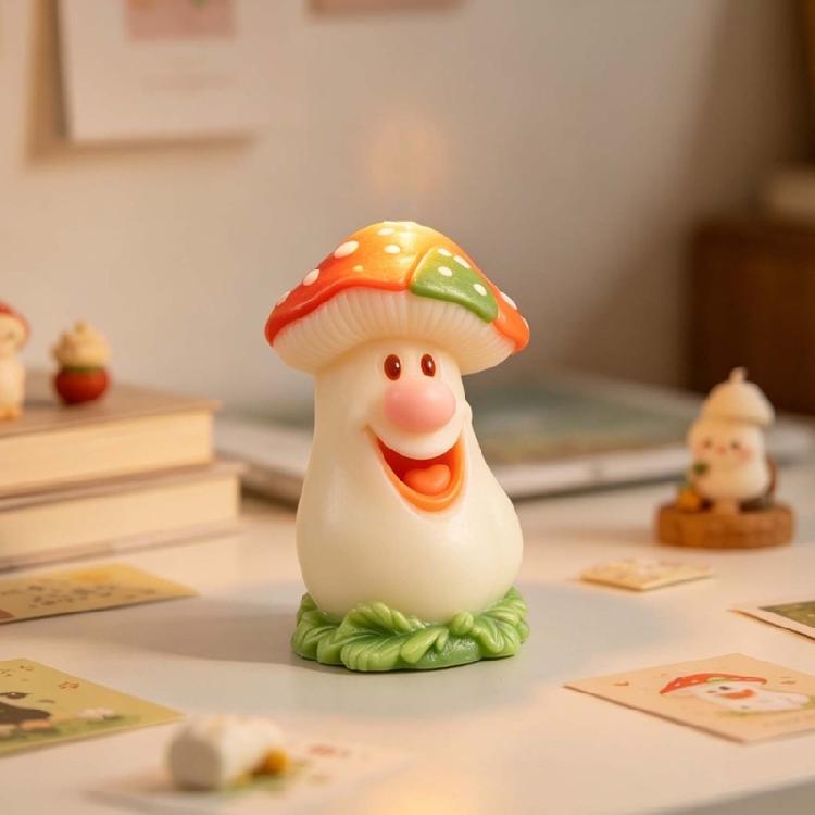 Food Safe Silicone Mushroom Mould Suitable For Baking And Creative Activity