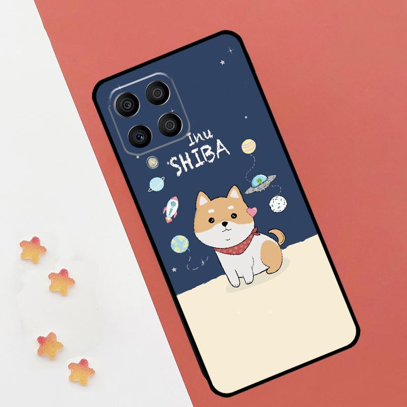 Cute Shiba Inu For Samsung Galaxy M13 M33 M12 M32 M52 M11 M21 M31 M35 M53 M55 M15 M14 M34 M54 M06 M16 Case