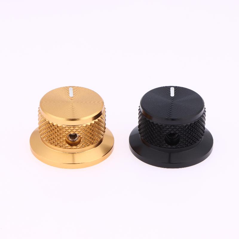 1Pcs Aluminium Potentiometer Knobstop Hat Knobs Control Knob For Guitar/Bass/Amps/Preamps Accessories Guitar Knobs