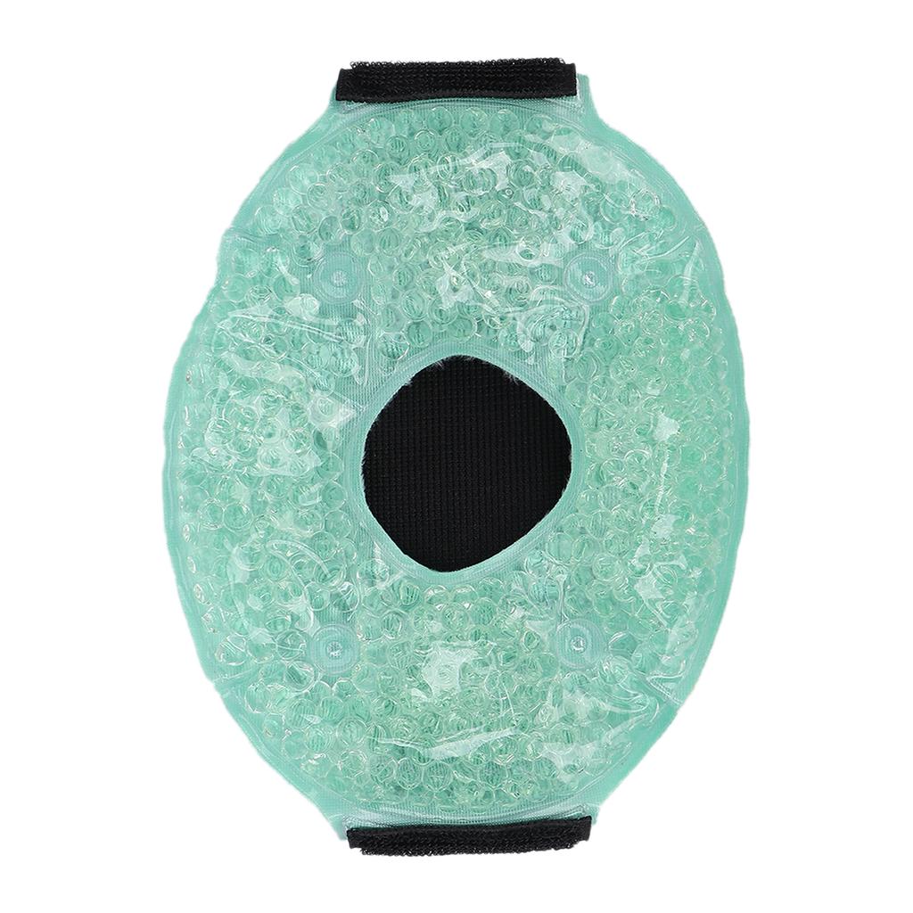 Cooling Gel Knee Pack Reusable Hot Cold Compress Gel Ice Pad Bag for Pain ReliefGreen