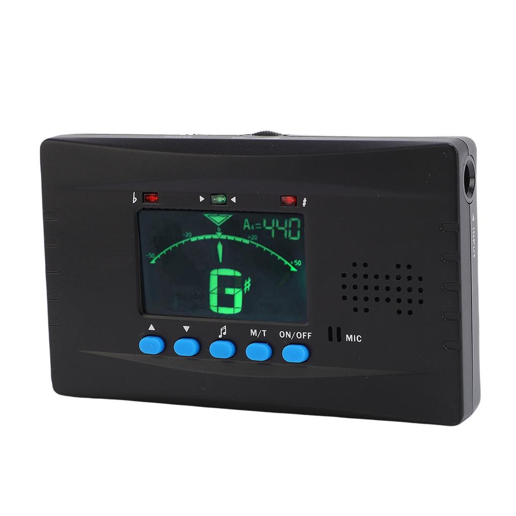 Guzheng Metronome Tuner Set Electronic LCD Screen Tone Generator Professional 3 In 1 Tuning Accessory