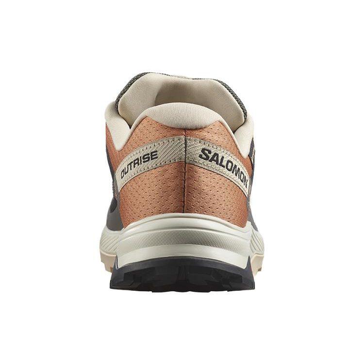 SALOMON Fashion Slip Resistant Abrasion Resistant Low top Outdoor Shoes Women's Black Brown L47219100