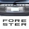 MEKOMEKO New 3D Metal Hybrid Car Sticker Emblem Badge Logo FORESTER Emblem ABS Plastic