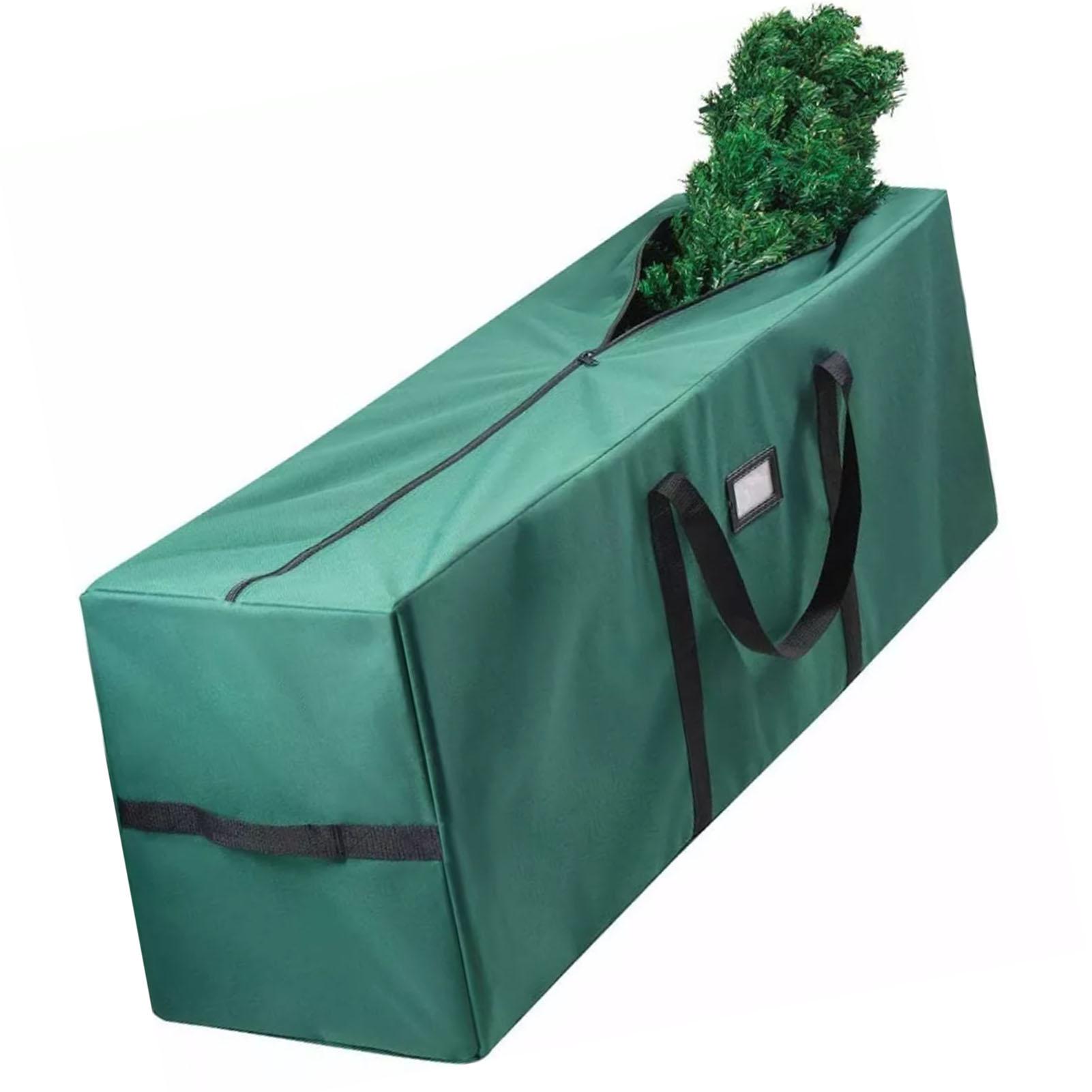

Сумка для зберігання різдвяної ялинки 600D Оксфордська тканина Прямокутна Велика місткість Контейнер для зберігання різдвяної ялинки для одягу ковдри