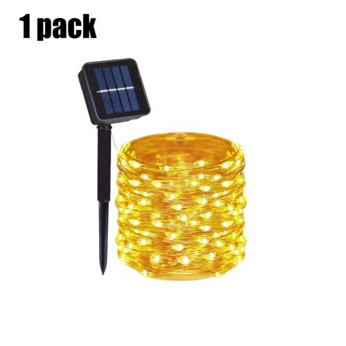 

2023 32 м/22 м/12 м/7 м солнечный светодиодный светильник уличный гирлянда светодиодная лампа солнечный сад уличная сказочная гирлянда строка рождественский декор 4/3/2/1 упаковка 7M 50LED