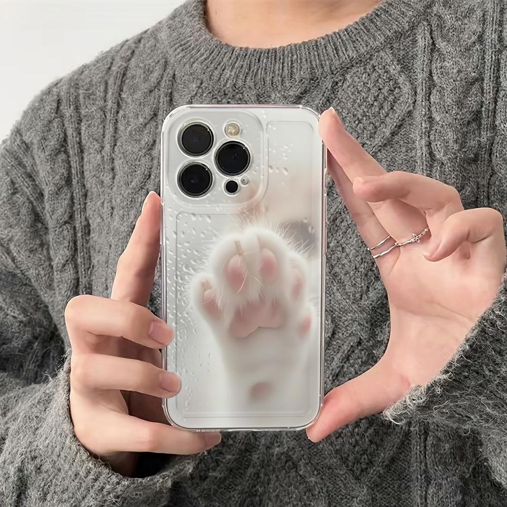 Cat Claw Phone Case For Iphone 11 Case Iphone 15 17E 13 12 14 16 Pro Max 14 Plus 17 Air 16E Soft Silicone Shockproof Cover