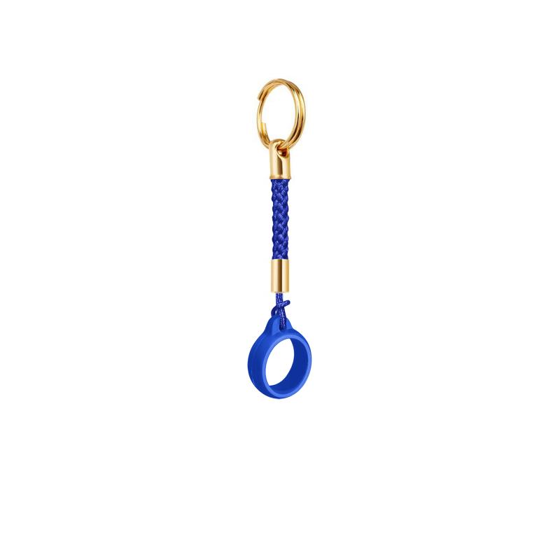 1Pcs Lip Balm Holder Keychain with Soft Braided Lanyard Lightweight Lip Gloss Carrier for Women Girls Daily Outdoor Travel