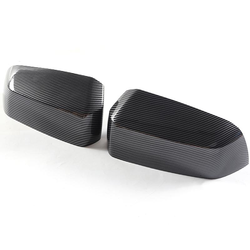 

Car Rearview Mirror Cover For Ford Ranger 2026 ABS Carbon Fiber/Black Rear View Mirror Decorative Shell Exterior Accessories