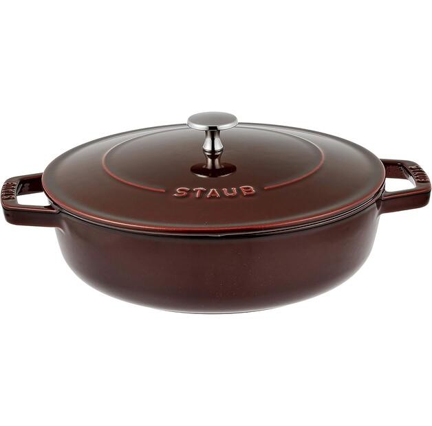Сковорода Zwilling Staub Chistera 24 см гранатово-красная 2,4 л (40511-512-0)