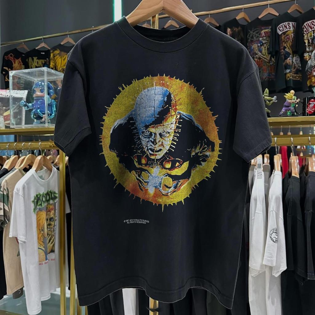 1987 Hellraiser Washed T-Shirt Black M