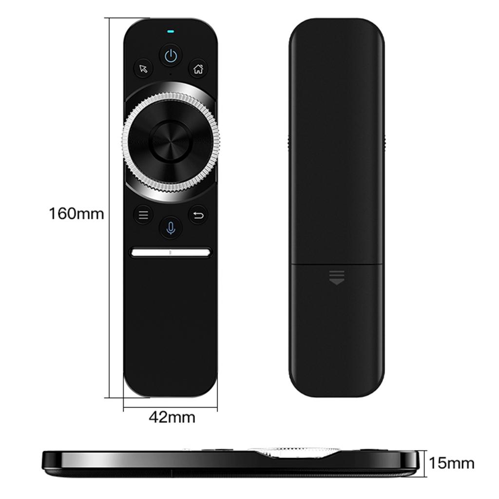2.4G Wireless Voice Remote Control IR Learning Air Mouse for Smart TV TV Box Projector