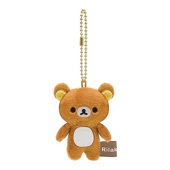 San-X Rilakkuma Mini Mini Mini Plush Toy Cleaner Rilakkuma AB17701 H7 x W5.5 x D2.5cm