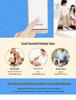 Wireless Self-Powered Doorbell | Smart Long-Range Control | No Battery | Waterproof