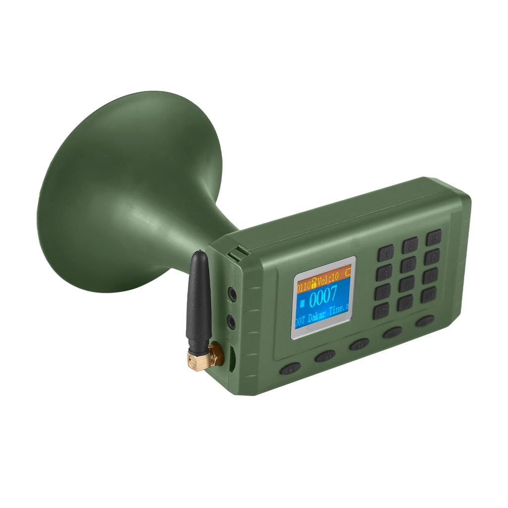 Bird Repellent Devices Outdoor with Remote Control Wireless MP3 Player and Loudspeaker Anti Repellent with 110 Songs