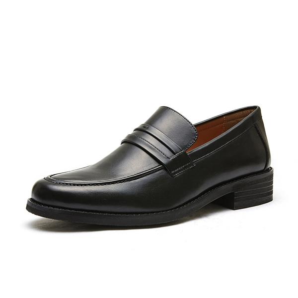 Elcanto Maz Men'S Round-Toe Penny Loafers 3.5Cm (Type A)