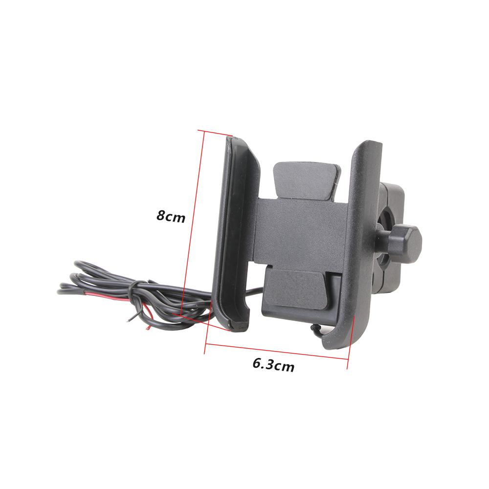 Motorcycle Phone Holder With USB Charger For Honda CMX250 CMX500 CMX300 CMX1100 CMX 250 500 300 1100 Rebel