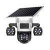 V380 Solar-Powered 4G WiFi Outdoor Camera with Three-Screen Display