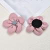 9cm Handmade Woolen Five-Petal Flower for DIY Accessories - Perfect for Headdresses, Shoes, Hats, and Clothing