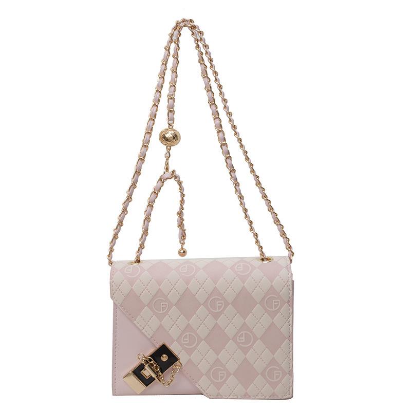 Bag New Commuter Rhombus Versatile Shoulder Messenger Bag Small Square Bag