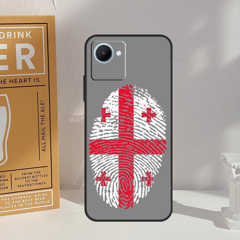 

Georgia Flag For Realme 14 11 10 12 13 Pro Plus GT 7 5 Pro GT 6 6T C67 C61 C53 C51 C21Y C25S C75 C55 Case Realme C35