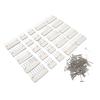 Stainless Steel Knit Blocking Pins Kit Time Saving Blocking Pin Set  For Sewing Lace
