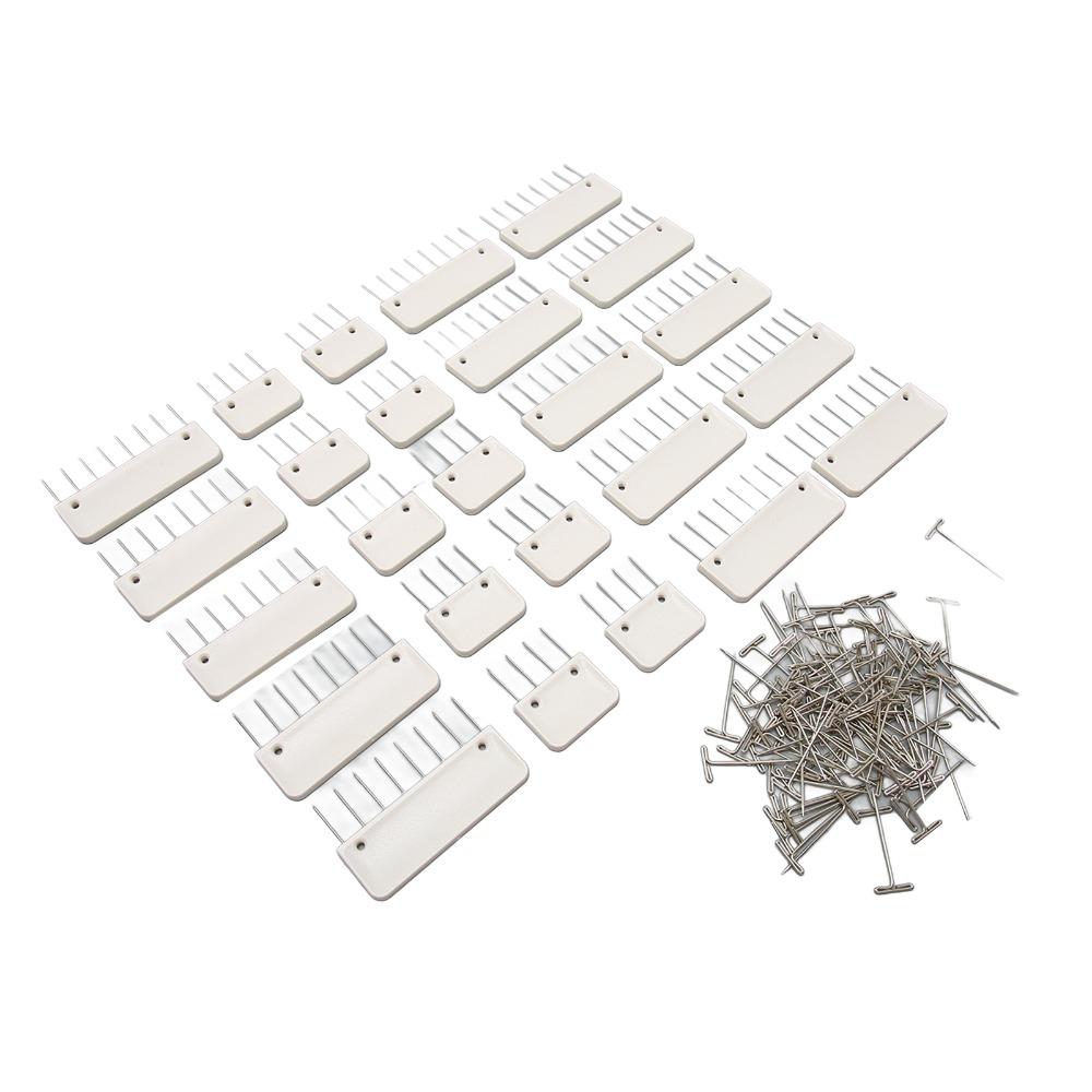 Stainless Steel Knit Blocking Pins Kit Time Saving Blocking Pin Set  For Sewing Lace