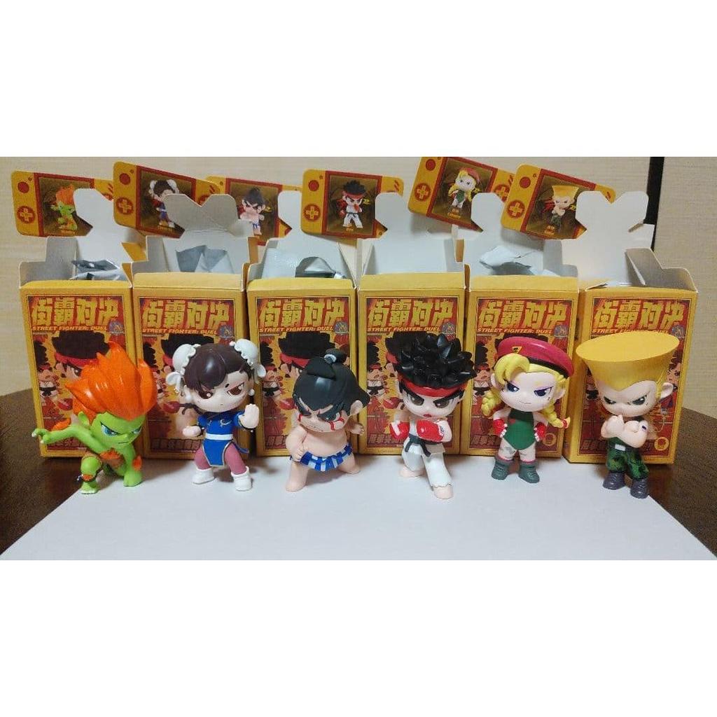 Used popmart street fighter pop mart figure