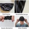 Cycling Quick Dry Air Permeable Ventilated Mesh Cap Headwrap Moisture Wicking Under Helmet Inner Beanie Hat Sports Running Hiking Sweat Cap