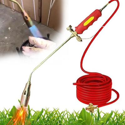 Onkruidbrander Kit Butaanbrander Lasgasbrander Vlamwerper Buiten Kamperen BBQ Draagbare Soldeerbout Hete Luchtpistool