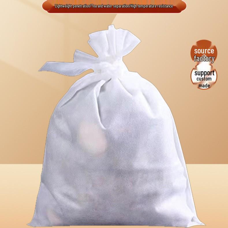 Large Capacity Non-Woven Disposable Bags: Tea Filters, Seasoning Bags, Medicinal Soak Bags.