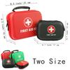 Waterproof PU First Aid Bag Empty for Outdoor Travel Car Home Emergency Survival Kit Household Camping Small Medical Box Travel