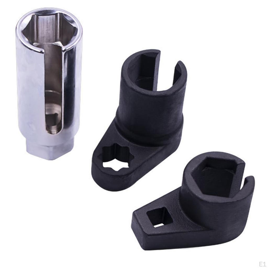 3Pcs O2 Sensor Socket Removal Tool Wrench Steel