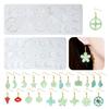 Multi Shape Earring Pendant Silicone Molds Resin Crafting Molds Epoxy Molds Silicone Texture for Jewelry Enthusiasts