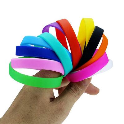 1pc Sports Blank Silicone Bracelet Men Women Teen Basketball Running Rubber Bands Wristband Bangle Cuff Accessories Couple Gifts