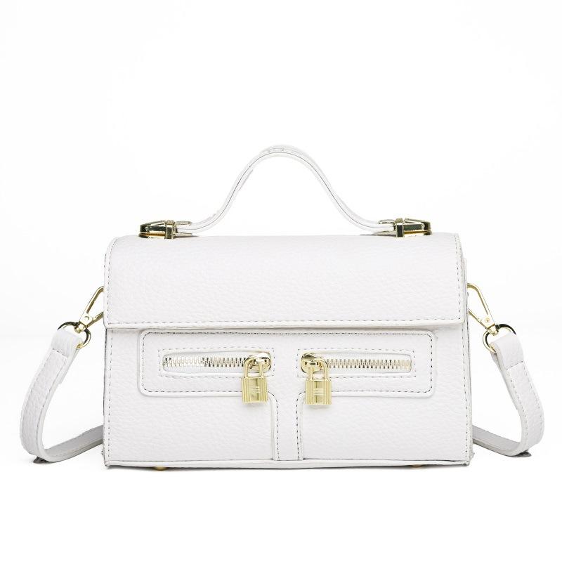 Summer New Retro Fashion Versatile Single Shoulder Women's Messenger Bag Niche High-end Portable Small Square Bag