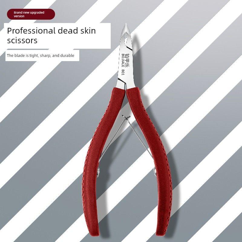 Platinum B01 Cuticle Nippers for Nail Salons, Professional Nail Clippers for Removing Hangnails and Cuticles, Manicure Tools