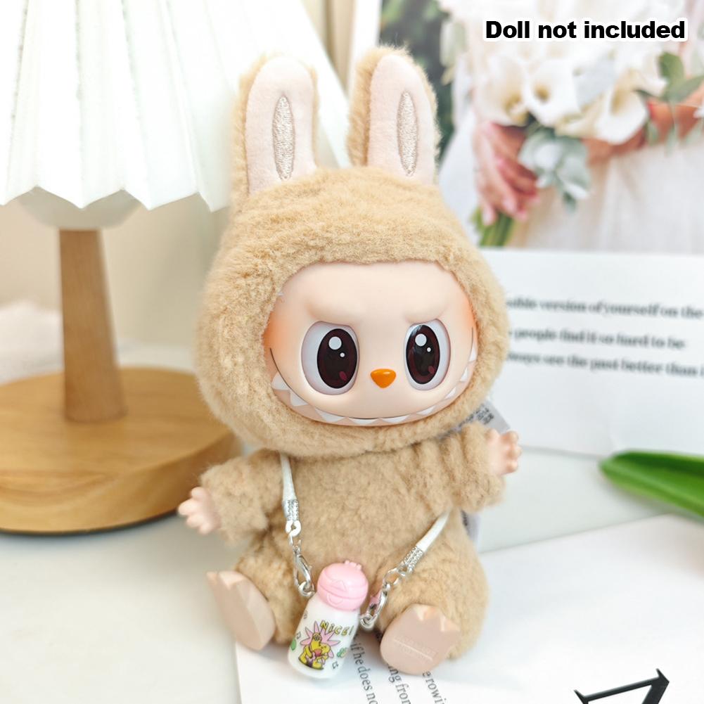 

Для 17 см Кукольная одежда Лабубу Модная одежда Толстовки Кукольная одежда Цветовые толстовки Кукольные аксессуары Милые украшения Маленькая одежда 08#