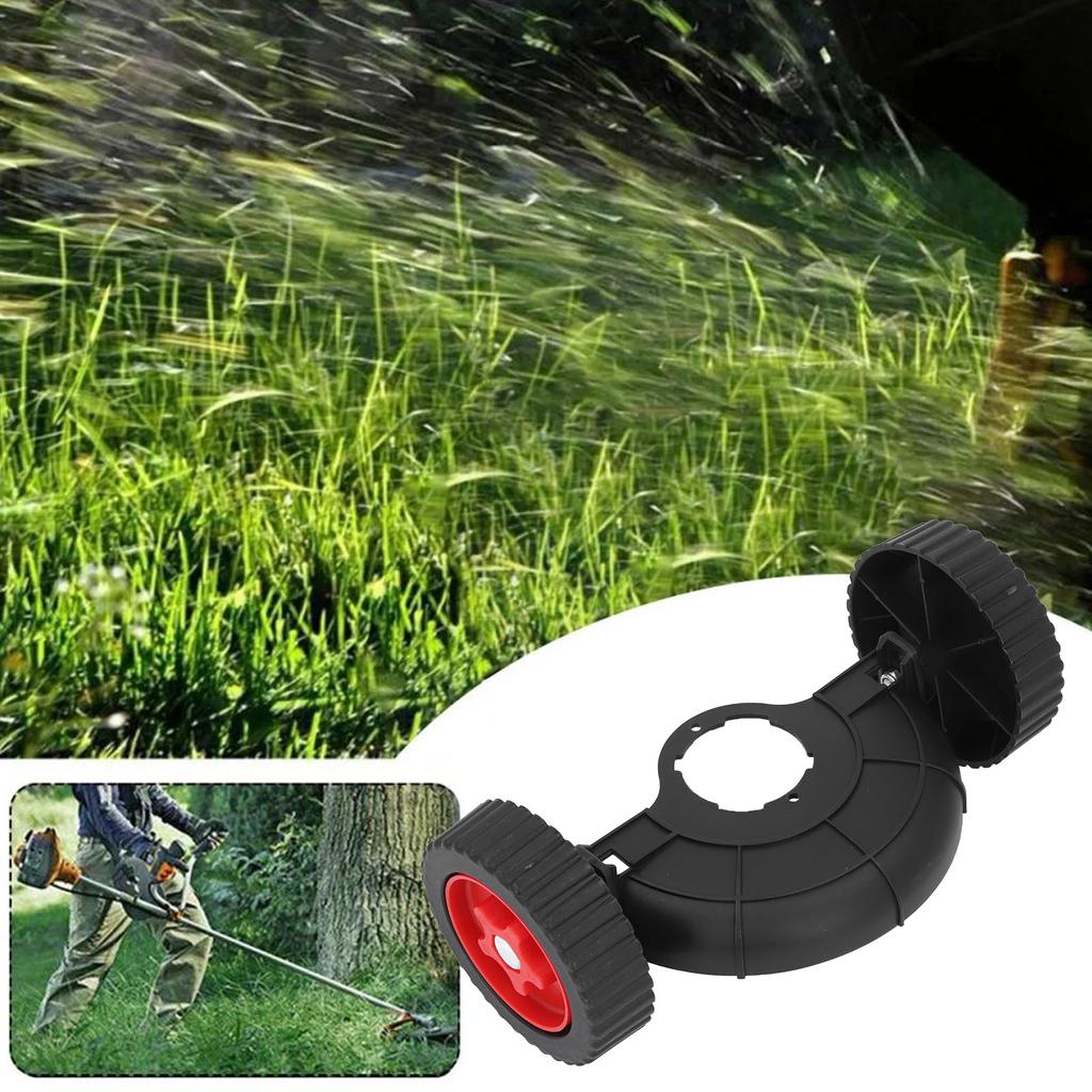 Weed Trimmer Support Wheel Multifunctional Portable Grass Trimmer Auxiliary Wheel Attachment