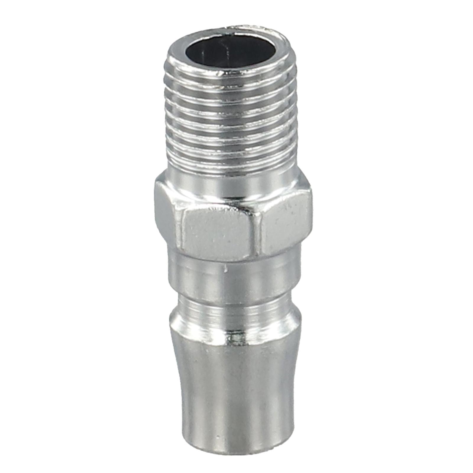 

Socket Connector Pneumatic Fittings Quick Coupler for Air Compressor Hose Compatible with Multiple Models Made of Iron