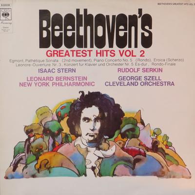 LP Record LUDWIG VAN BEETHOVEN  Beethovens Greatest Hits Vol 2 S30039 CBS Harmony 1974 Europe Classical Used