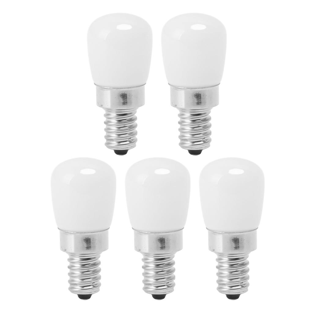 5Pcs LED Refrigerator Light Bulb Fridge Lamp E12 for Home Lighting Energy Saving 120V
