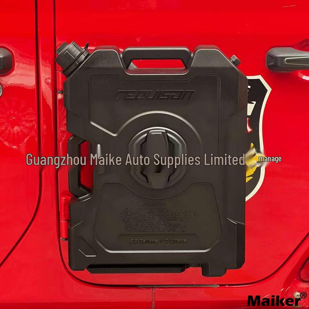 

Универсальное ведро для воды на дверь автомобиля Wrangler - Подходит для моделей JK и JL MK Door Oil Barrel Bracket + 9L Large Oil Barrel